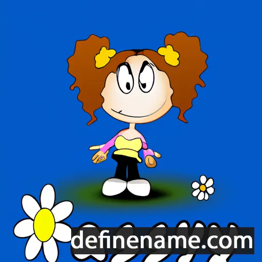 cartoon of the name Dasiy