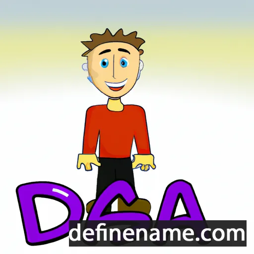 cartoon of the name Dasja