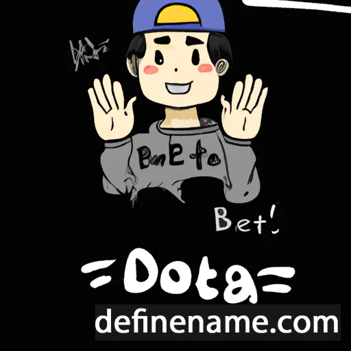 cartoon of the name Datbyeol