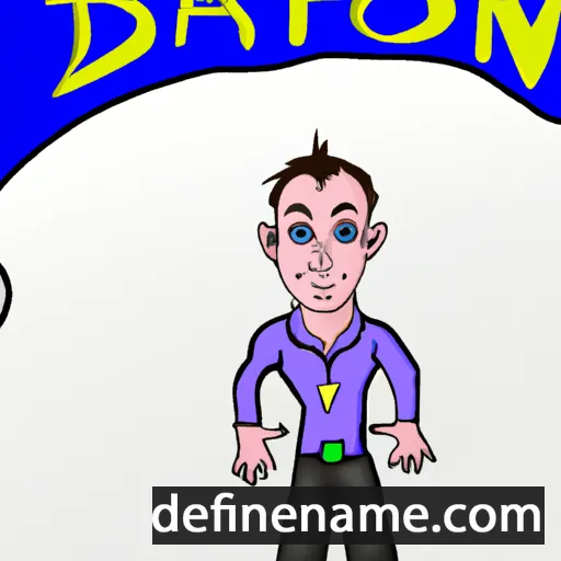 cartoon of the name Dathon