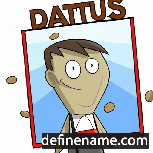 cartoon of the name Datius