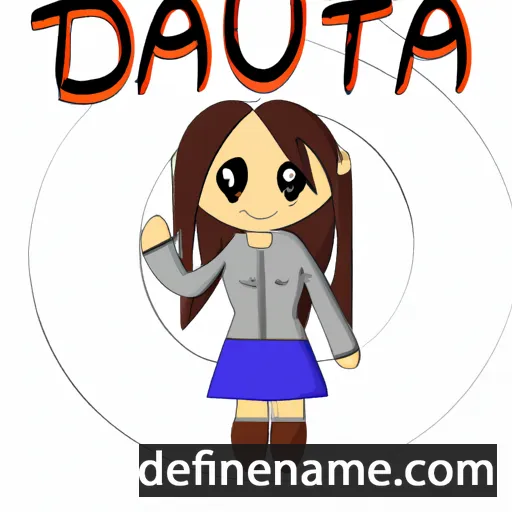 cartoon of the name Datuna