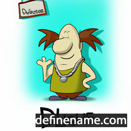 cartoon of the name Daugailas