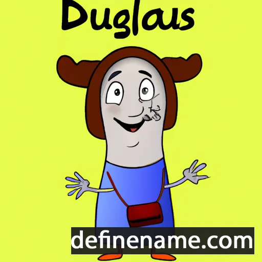 cartoon of the name Daugailė