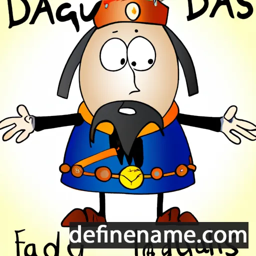 cartoon of the name Daugaudas