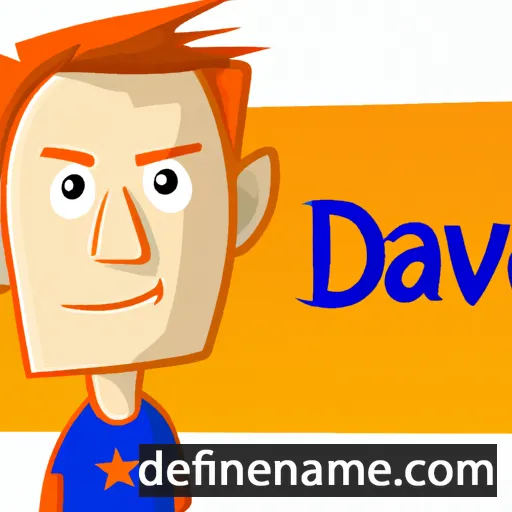 David cartoon