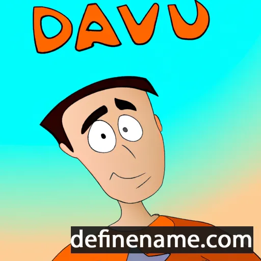 Davidu cartoon