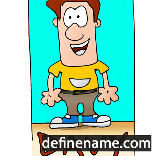 cartoon of the name Davy