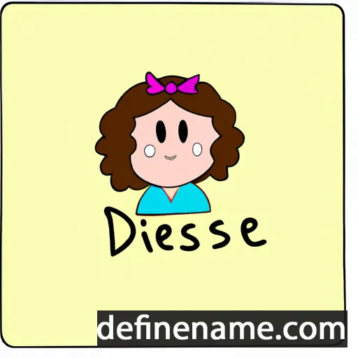 cartoon of the name Désirée