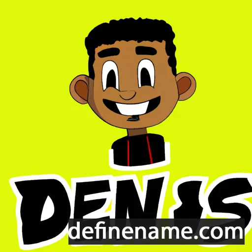 cartoon of the name Dênis