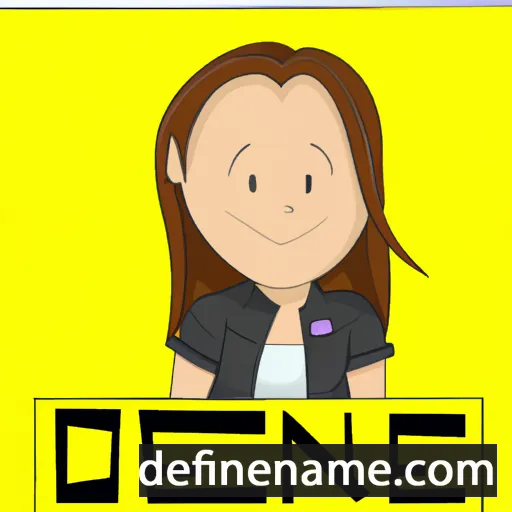 cartoon of the name Deanne