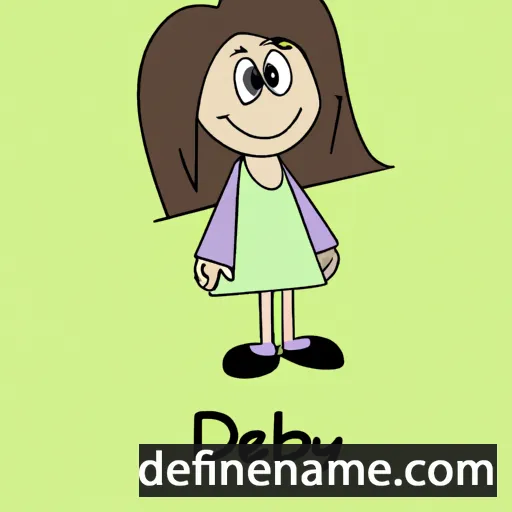 Debby cartoon