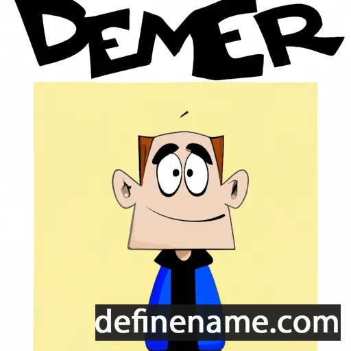 cartoon of the name Deemer