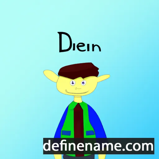 Deiniol cartoon