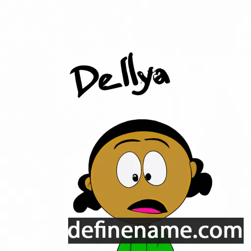 cartoon of the name Delayahu