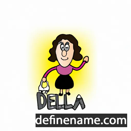 Delia cartoon