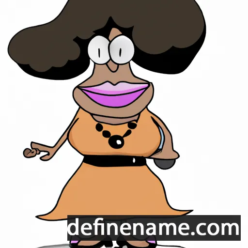 Deloris cartoon