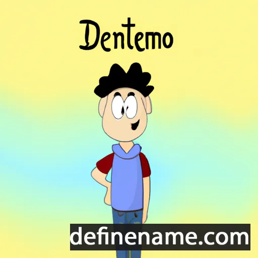 cartoon of the name Demétrio