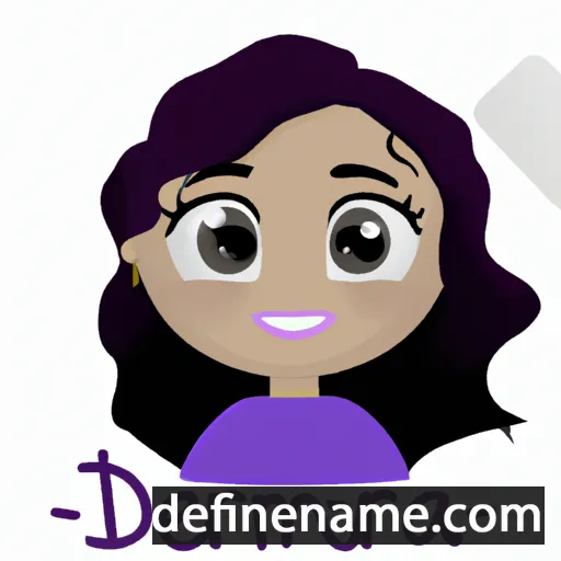 Demetria cartoon