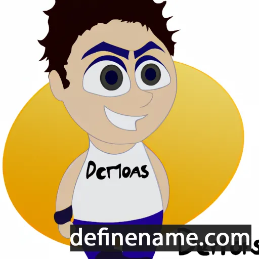 cartoon of the name Demetrios