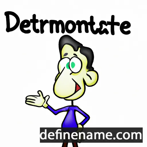 Demostrate cartoon