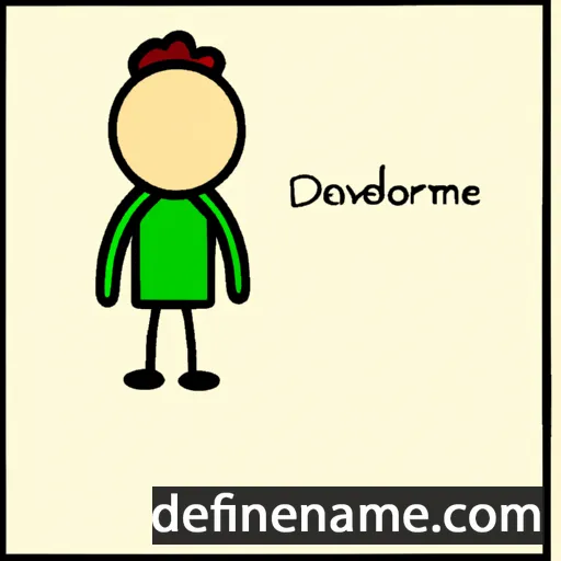 Deorwine cartoon