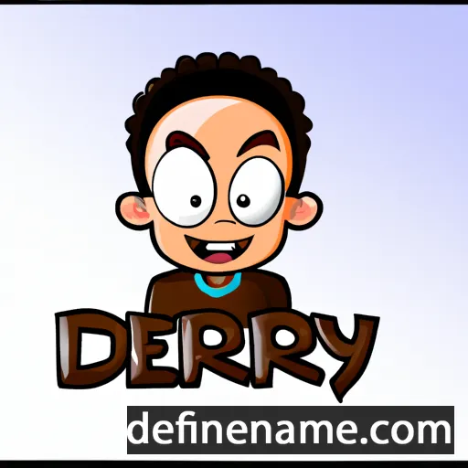 cartoon of the name Derryl