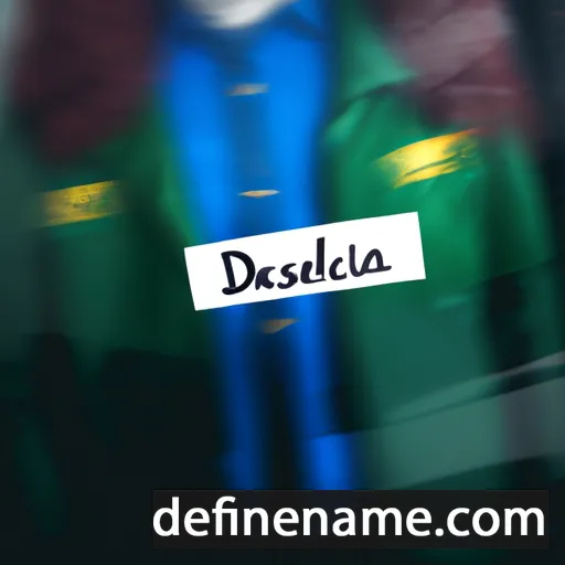 cartoon of the name Desidéria