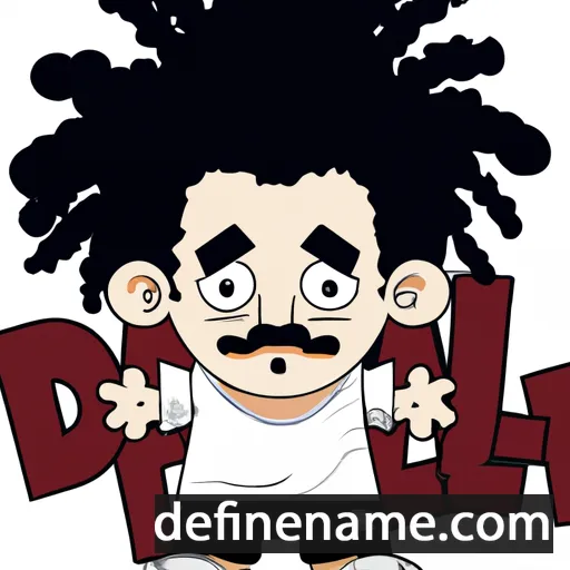 cartoon of the name Desidério