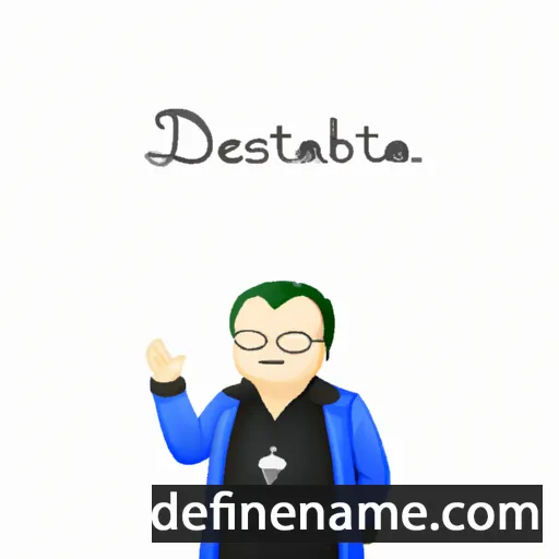 cartoon of the name Desiderata