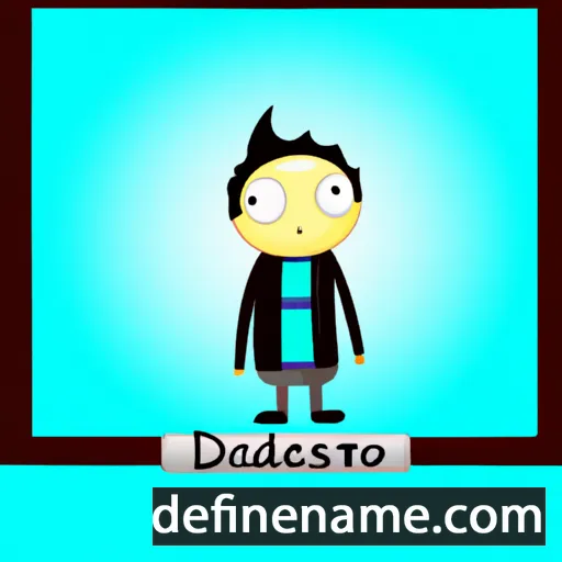 cartoon of the name Desiderio