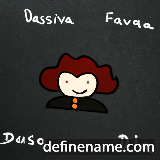 cartoon of the name Desislava