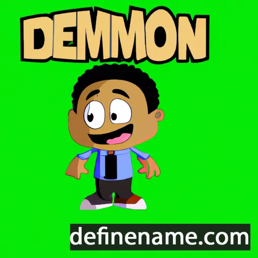 cartoon of the name Desmond