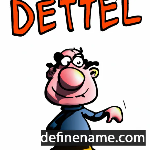 Detlev cartoon