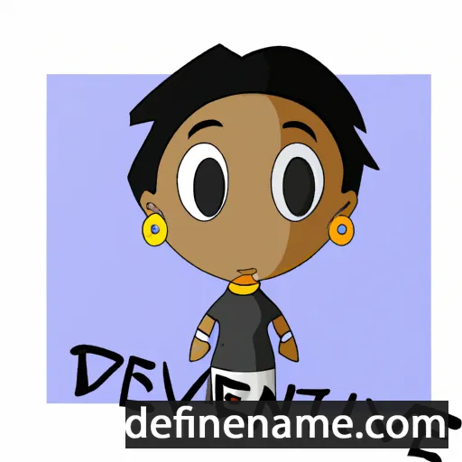 Devante cartoon