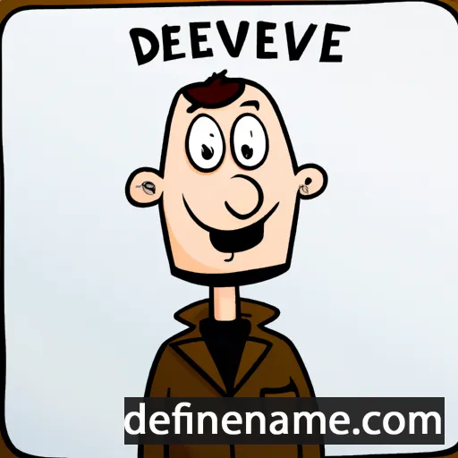 cartoon of the name Devereux