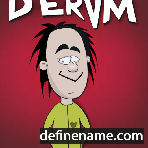 cartoon of the name Devrim