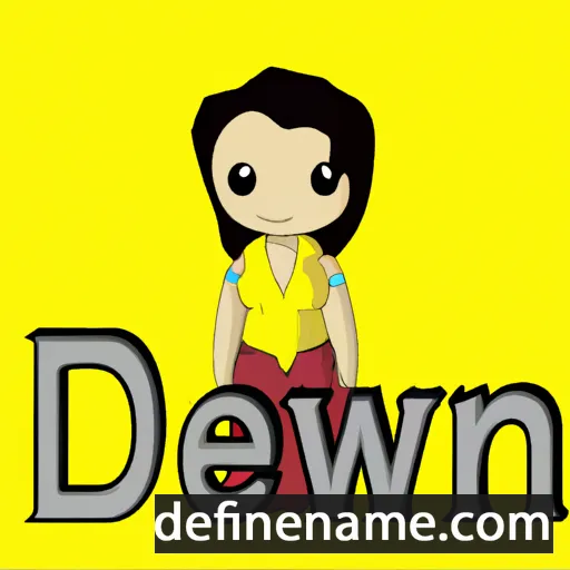 Dewi cartoon