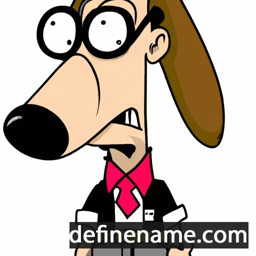 cartoon of the name Dexter