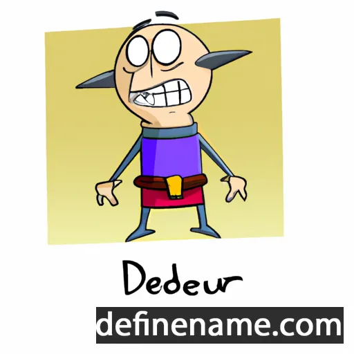 cartoon of the name Dezideriu