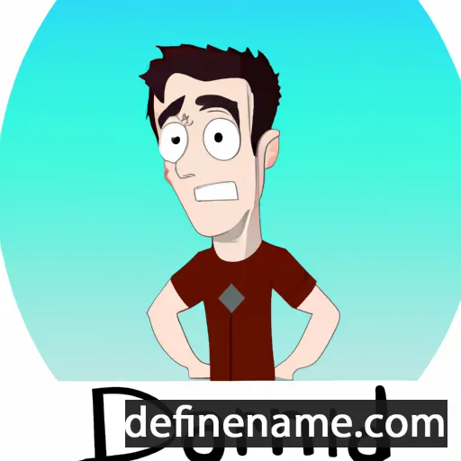 cartoon of the name Diarmaid