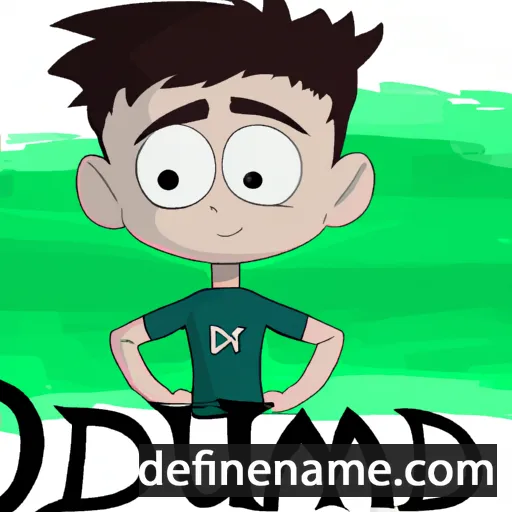 cartoon of the name Diarmuid