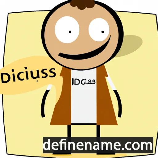 cartoon of the name Didacus