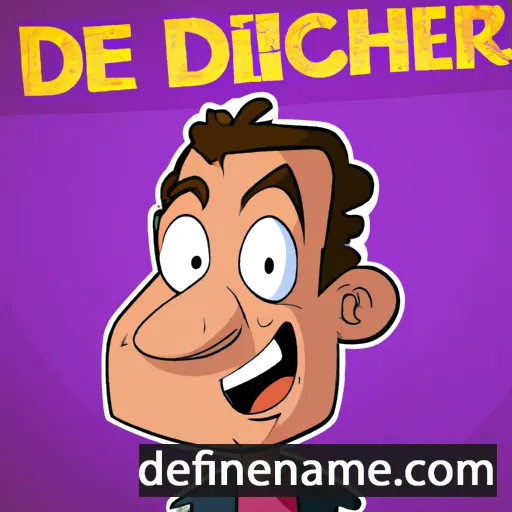 cartoon of the name Didier