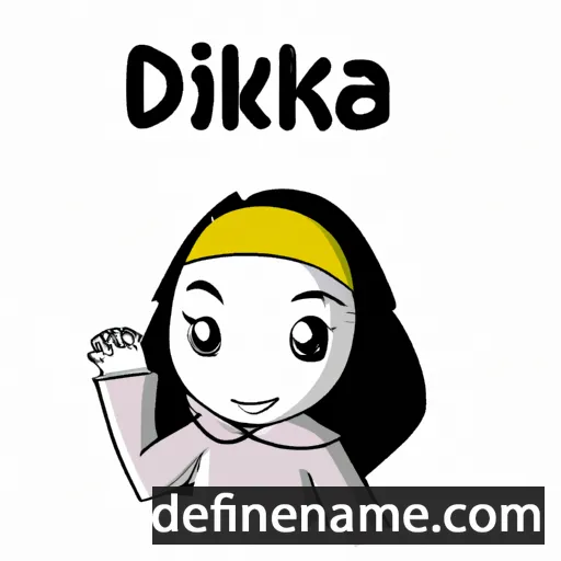 Diklah cartoon