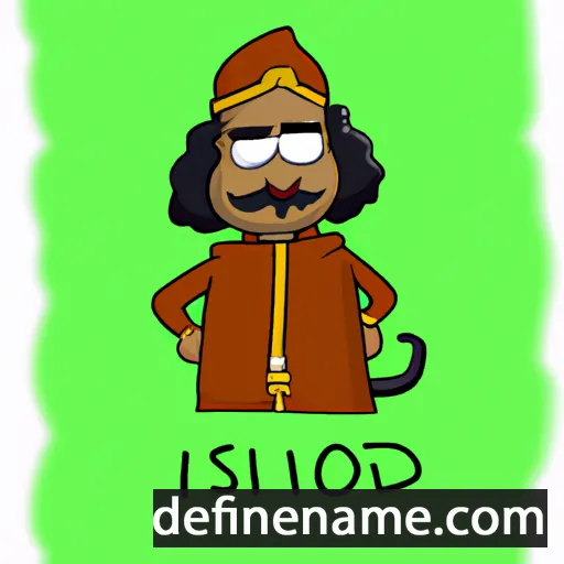 cartoon of the name Dilshod