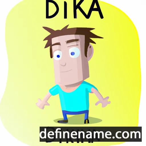 Dimka cartoon