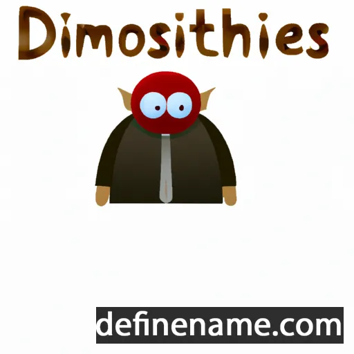 Dimosthenis cartoon