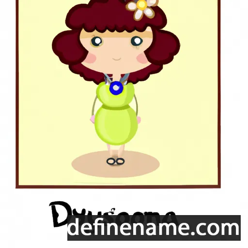 cartoon of the name Dionysia