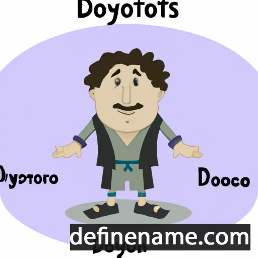 cartoon of the name Dionysodoros